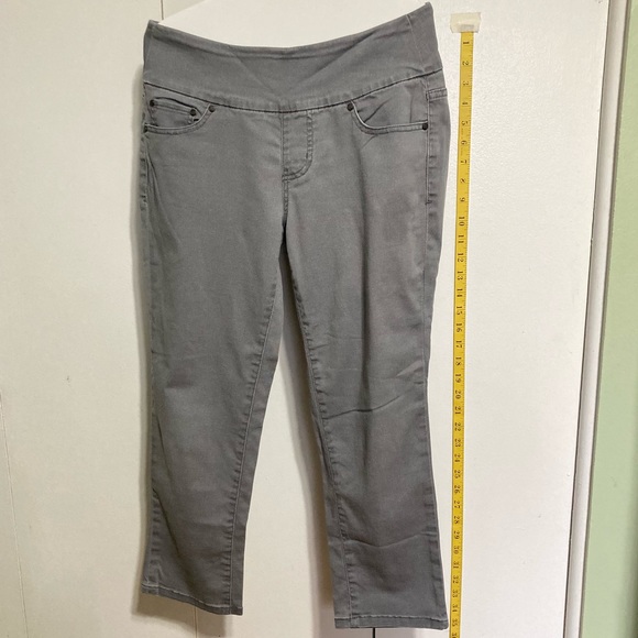 JAG JEANS Gray Cotton High Rise Nora Pull on Skinny Womens Size 0 - Picture 4 of 16
